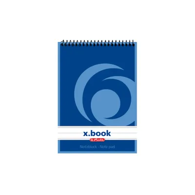 Produktbild von Herlitz Spiralnotizblock x.book DIN A6 50 Blatt liniert