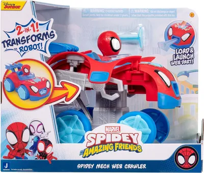 Image de Véhicule Spidey Mech Web Crawler 26 x 22 x 21 cm