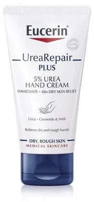 Produktbild von Eucerin UreaRepair PLUS 5% Urea, Creme, Unisex, Jeder Hauttyp, Weichmachend, Beruhigend, 75 ml, Tube