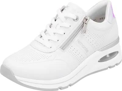 Produktbild von Remonte Sneaker - Weiß / Silber Leder : Normal : 40 Größe: 40 Weite: Normal