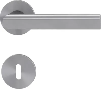 Produktbild von Griffwerk VAYA 137 TRI fast2fix Fast2Fix GK3 Rosetten rund Buntbart Edelstahl matt