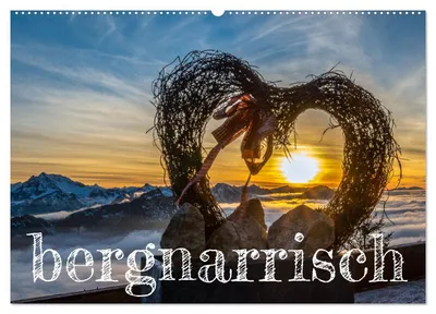 Produktbild von bergnarrisch (Wandkalender 2027 DIN A2 quer), CALVENDO Monatskalender