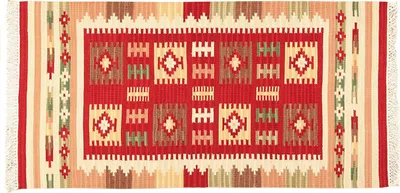 Immagine prodotto di Kilim Fine Tappeto, Rosso/Colorato, 200x140
