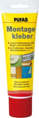 Produktbild von Pufas Montagekleber 300g für Holz, Stein, Kunststoff, Polystyrol u. ähnliches