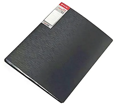 Produktbild von Sichtmappe / Präsentationsmappe mit 40 Hüllen A4 schwarz