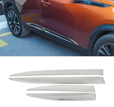Immagine prodotto di Modanatura porta laterale protezione porta per Peugeot 2008 2019-2025 cromo 4x