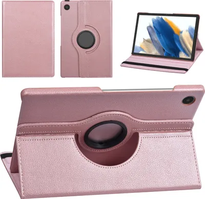 Produktbild von Samsung Tab A8 10.5 2022 Book Case Tablet - 360 Graden Draaibaar - Rose Gold