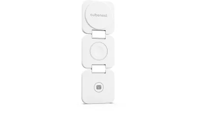 Produktbild von Cubenest 3in1 Faltbares Magnetisches Kabelloses Ladegerät E310, Compatible for MagSafe | Kompatibel Für iPhone 12/13/14/15/16, Apple Watch & AirPods |
