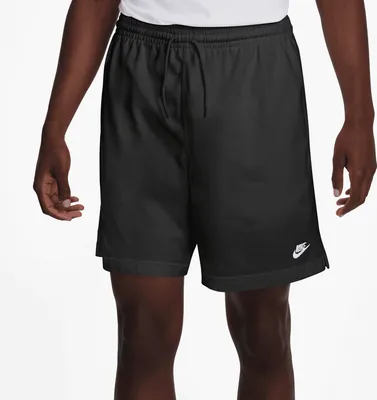 Produktbild von Nike Club Herren-Strick-Shorts - Schwarz/Weiß Schwarz/Weiß L