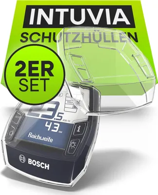 Produktbild von ARION Bosch Intuvia Displayschutz Ebike Zubehör I Fahrradcomputer Schutzhülle für E Bike Display I durchsichtig und Kratzfest I wasserabweisend
