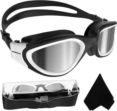 Produktbild von Sonnenschutzbrille mit polarisierten und antifog-Linsen - UV-Schutz, wasserdicht, einfach anpassbar - für Männer, Frauen, Erwachsene und Jugendliche