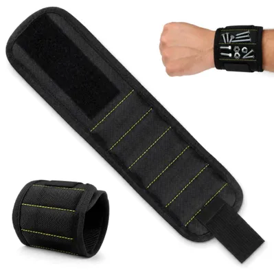 Magnetisches Werkzeugarmband für Handwerker – Praktische Armbandhalterung für Schrauben & Nägel