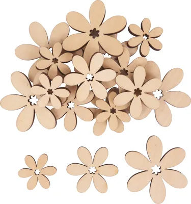 Produktbild von Streuteile Blüte "Florianne", 18 Stück, 3 - 5,5 cm