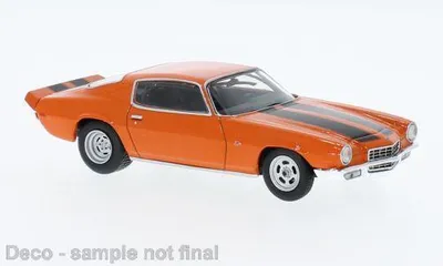 Produktbild von IXO 1:43 Chevrolet Camaro RS-Z28 - orange/black - 1972