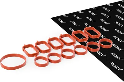 Produktbild von RIDEX 43G0040 Dichtungssatz Ansaugkrümmer für BMW 3 Touring (E91) 3 Limousine (E90) 3 Limousine (E46) 5 Limousine (E60) 5 Touring (E61)
