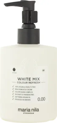 Produktbild von Maria Nila White Mix, Frauen, 300 ml, Nährend, Glanz, Glättend, Weichmachend, Arganöl, Pumpenflasche, Aqua/Water/Eau, Cetearyl Alcohol, Behentrimonium Chloride, Cetyl Alcohol, Argania Spinosa Kernel...