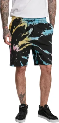 Produktbild von Urban Classics - Tie Dye Sommer Sweat Shorts - L