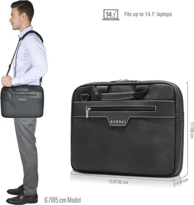 Produktbild von Everki Business 414, Aktenkoffer, 35,8 cm (14.1"), 630 g