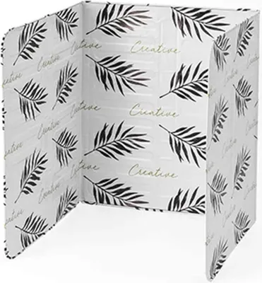 Produktbild von Spritzschutz Klappbarer Faltwand Anti-Spritzschutz für Küche Kochen Herd Platte verhindern Öl Spritzen Kochen Schallwand Küchenwerkzeug 84 x 33cm (Weiß)