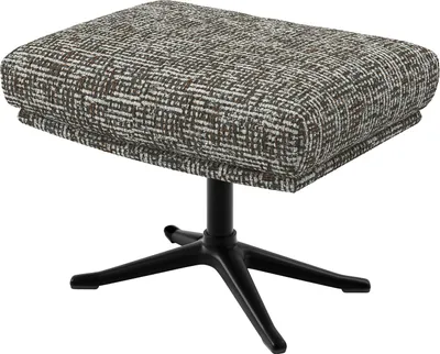 Produktbild von home24 Hocker mit Kreuzfuß