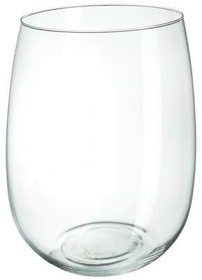 Produktbild von SANDRA RICH Glasvase Belly klar 33cm