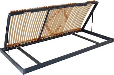 Produktbild von Lattenrost Trioflex Kombi G Links 200 x 80 x 10 cm Buche Natur