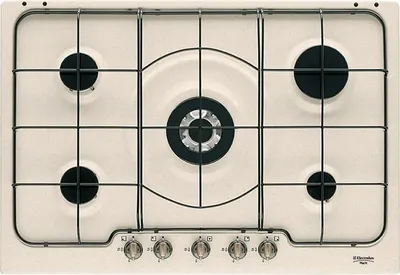 Immagine prodotto di Electrolux PS750RUV, Sabbia, Da incasso, 75 cm, A gas, Smalto, 5 zone/zone