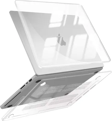 Image de MW, Étui en cristal transparent pour MacBook Pro 14 pouces 2021/23 M1/M2/M3, Transparent