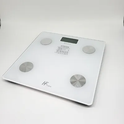 Produktbild von HF Körperfettwaage digitale Gesundheitswaage Körperdatenanalyse iOS Android App intelligent