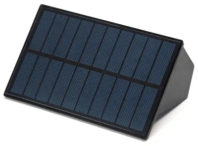 Produktbild von Glowster LED-Solarleuchte, Schwarz, 2-Wege, 2700 K