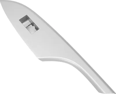 Obrázek produktu pro Auto Okno Spínač Trim Bezel Stříbrná loketní opěrka Sklo Zdvihací panel Kryt pro Corolla 2007 až 2013 Zadní levá