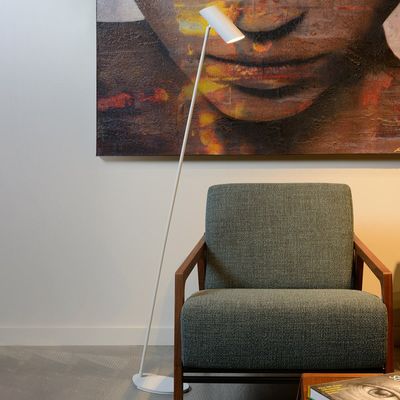 Lucide Weiße Stehlampe Hester Wohnzimmerleuchte Standleuchte Leseleuchte GU10