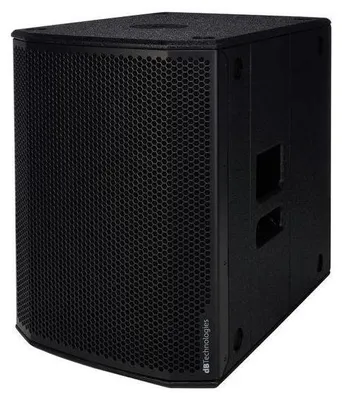 Productafbeelding van dB Technologies SUB 615, 600 W, actieve subwoofer, frequentiebereik 42 - 124 Hz, vermogen 1200 W, geluidsdruk 131 dB, diameter 38,1 cm (15")