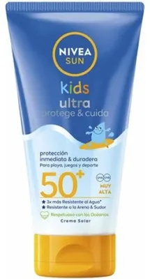 Zdjęcie produktu dla Ochrona przeciwsłoneczna Nivea Sun Cuida Kids Ultra SPF 50+ 150 ml Spf 50