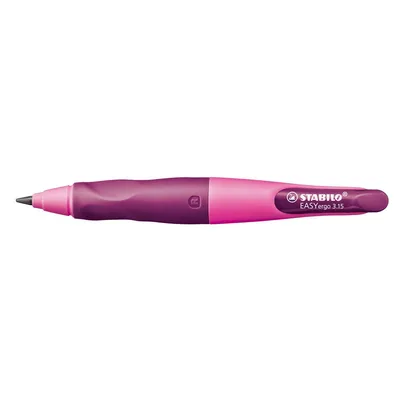 Obrázok produktu pre STABILO - Ergonomická mechanická ceruzka pre pravákov - EASYergo 3.15 v ružovo-fialovej farbe - jedna ceruzka - vrátane 1 hrubého olova - tvrdosť HB
