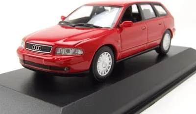 Produktbild von Maxichamps 940015010 Audi A4 Avant Kombi 1995 rot 1:43