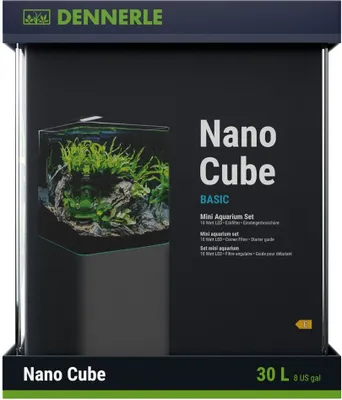 Zdjęcie produktu dla Dennerle Nano Cube Basic, 30 l, 5 mm, Świeża woda, Kwadrat, E, 300 mm