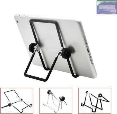 Produktbild von K-S-Trade Tablet-Ständer Tablet-Halterung Tablet-Aufsteller kompatibel mit Alldocube iNote faltbarer Tischständer Tablet Halterung