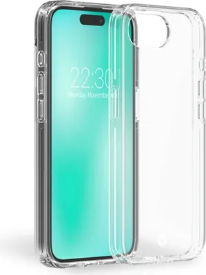 Produktbild von BIG BEN FCFEELIPSE4T, Cover, Apple, iPhone 16e, 15,5 cm (6.1"), Transparent