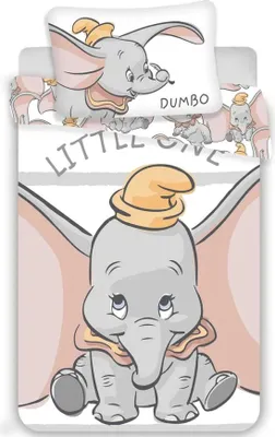 Image de Linge de lit Dumbo stripe baby 100/135, 40/60