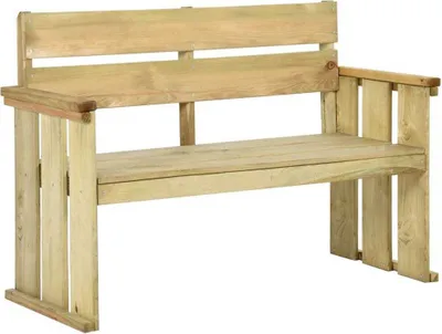 Obrázek produktu pro Zahradní lavice 121 cm impregnované borové dřevo