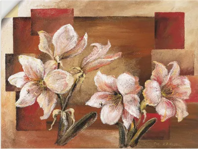 Produktbild von ARTland Wandbild, selbstklebend Mallorca's Garten Größe: 120x90 cm