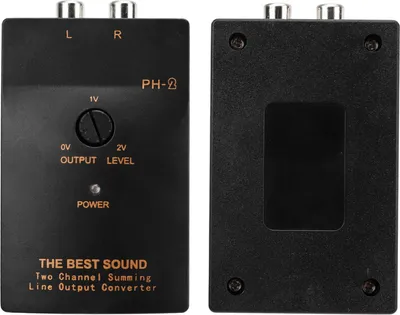 Produktbild von 50 W Car-Audio-Konverter, 2 Kanäle, 20 Hz bis 20 kHz, RCA-Line-Ausgang für Autos
