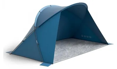 Produktbild von Husky geräumiges Strandzelt Blum 4 – Blau