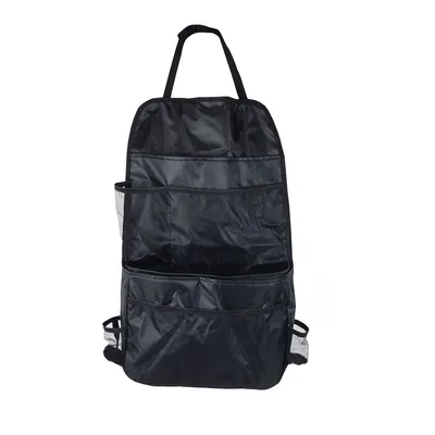 Produktbild von Rücklehnen Organizer mit Kühlfach schwarzer Polyester für mehr Ablage