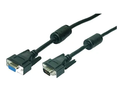 Produktbild von LogiLink 3m VGA M/F, 3m, VGA (D-Sub), VGA (D-Sub), Box