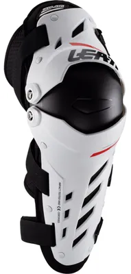 Immagine prodotto di Protezioni Leatt Dual Axis per ginocchia e tibie, bianche, S/M
