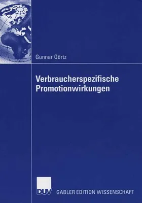 Obrázok produktu pre Verbraucherspezifische Promotionwirkungen