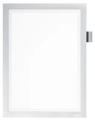 Image de DURABLE Cadre d'affichage DURAFRAME® NOTE A4, Argent, 499323