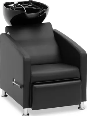 Produktbild von Physa CARDITO Friseurwaschbecken mit Stuhl schwarz